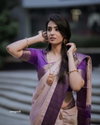 Sajavat By Aab Soft Lichi Silk Wedding Wear Saree Wholesales In Surat
